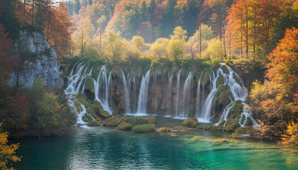 explorez le parc national des lacs de plitvice, un joyau naturel en croatie, réputé pour ses cascades spectaculaires, ses eaux turquoise et sa biodiversité exceptionnelle. une destination incontournable pour les amoureux de la nature.