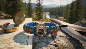 Bracelet de survie en paracorde : l’accessoire indispensable pour aventuriers et grands explorateurs