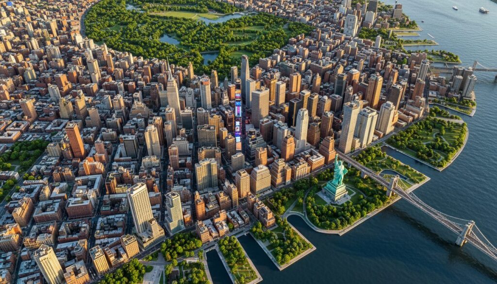 Guide complet des quartiers de New York : cartes détaillées et points d’intérêt pour explorer NYC